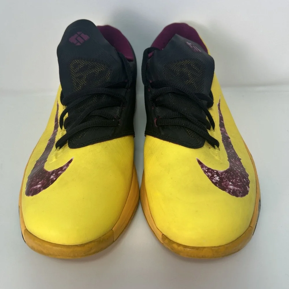 Nike KD Peanut Butter‎ Jelly Kids Sz 7Y, Women's Sz 8.5 Yellow/Purple 599477-801